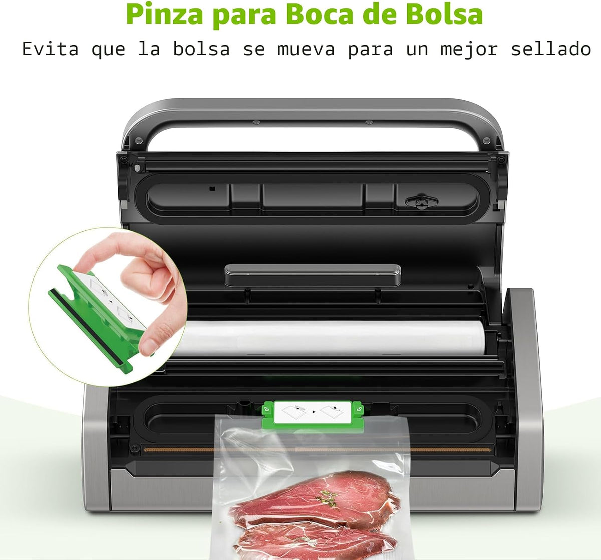 Bonsenkitchen - Máquina selladora al vacío con tecnología Globefish...