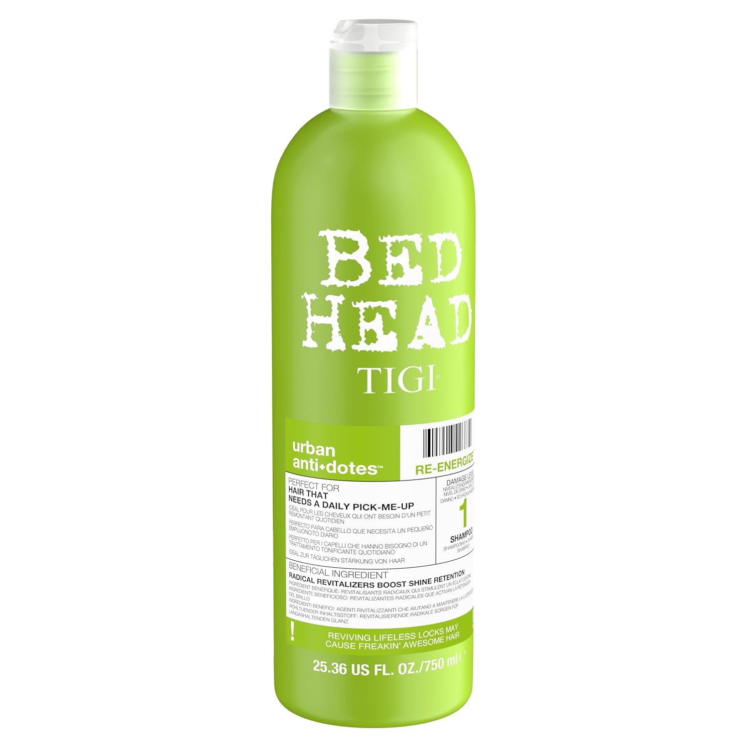 TIGI Bed Head Urban Antidotes Urban Antidotes 1 Champú Re-energizar...
