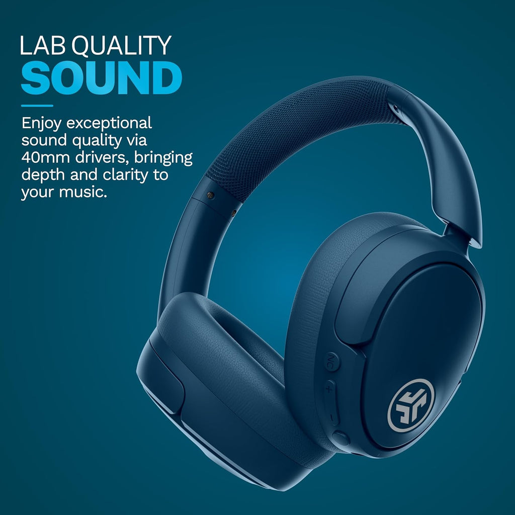 JLab JBuds Lux ANC, auriculares sobre la oreja, cancelación activa...