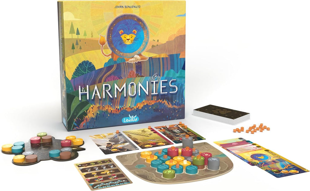 Asmodee Harmonies Juego de mesa - Crea paisajes oníricos, juego est...