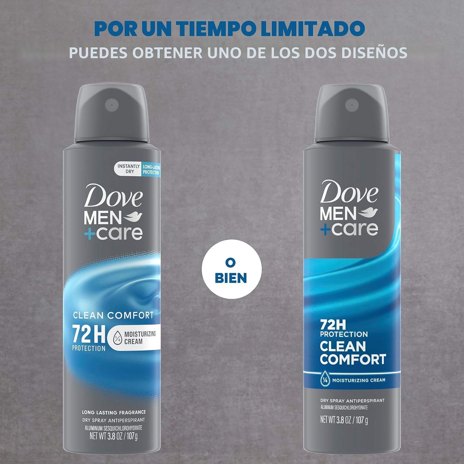Dove Men+Care - Desodorante antitranspirante Clean Comfort, paquete...