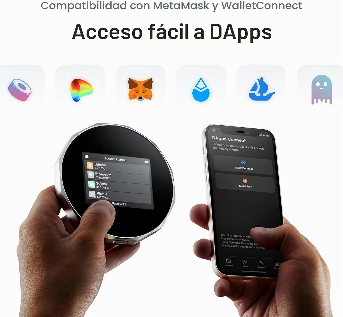 SecuX V20 Plus - La cartera de hardware criptográfica más segura co...