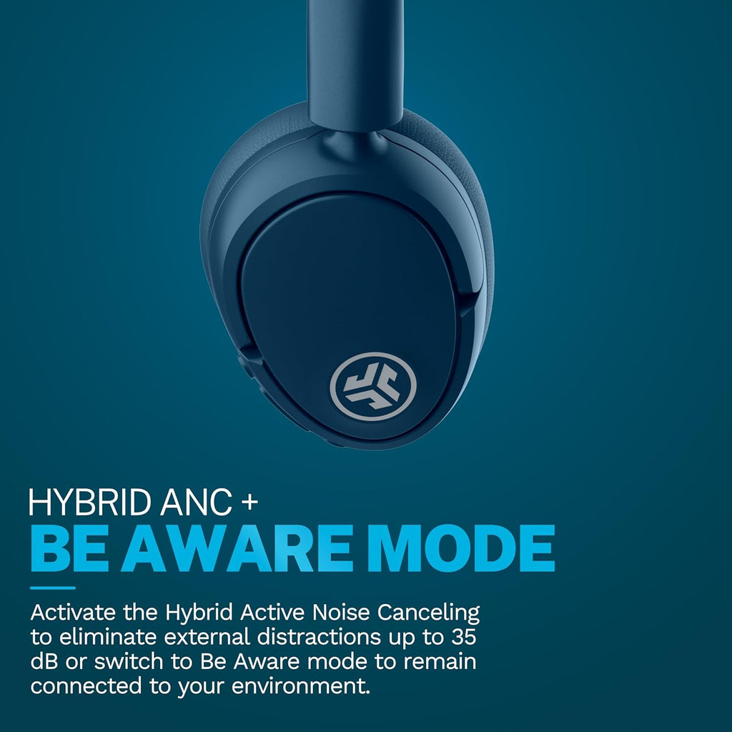 JLab JBuds Lux ANC, auriculares sobre la oreja, cancelación activa...