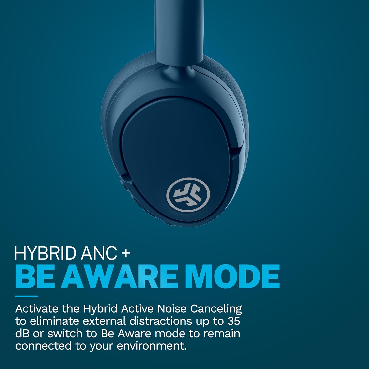 JLab JBuds Lux ANC, auriculares sobre la oreja, cancelación activa...