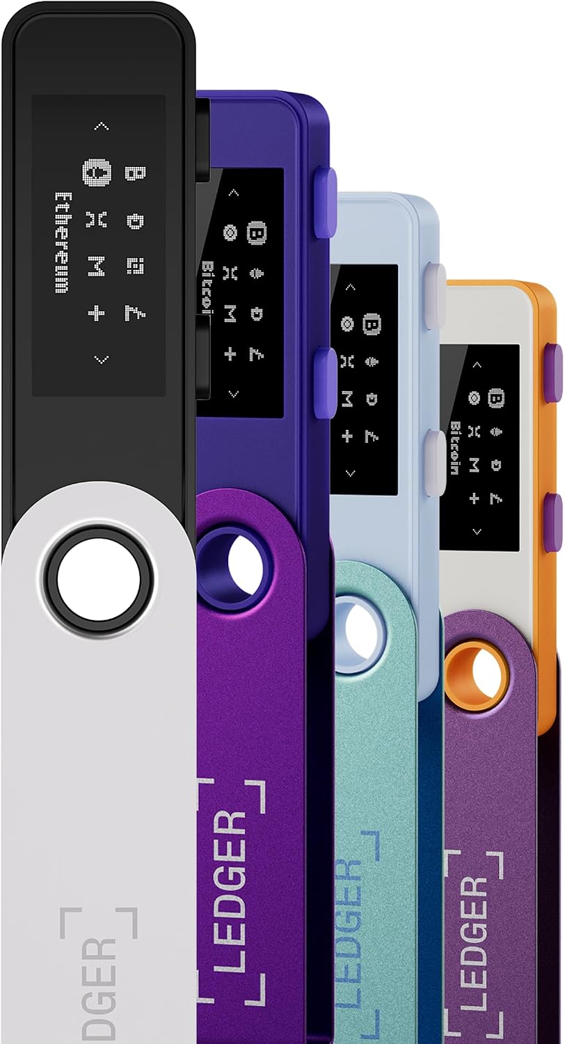 Ledger Nano S Plus - Cartera Crypto clásica | Amatista púrpura, com...