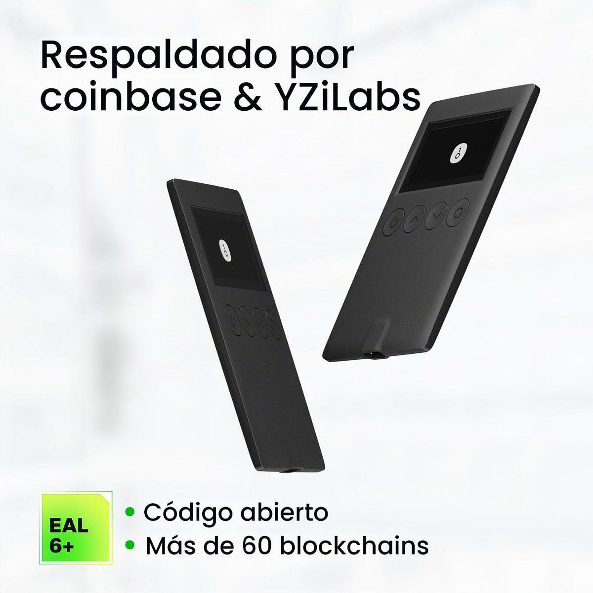 OneKey Classic 1S Pure Crypto Cold Wallet \u2014 Sin batería, códig...