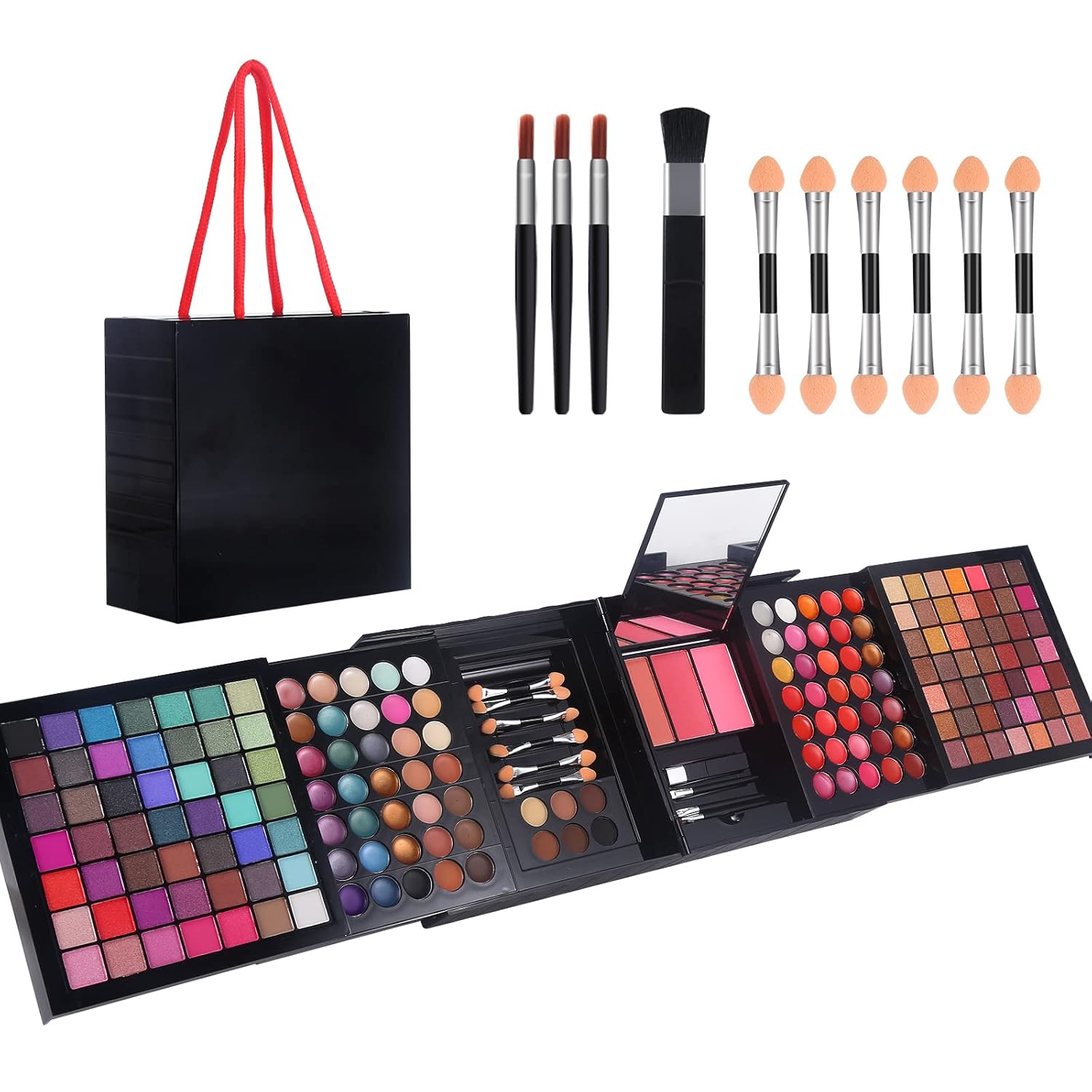 Kit de maquillaje profesional de 177 colores para mujeres y niñas,...