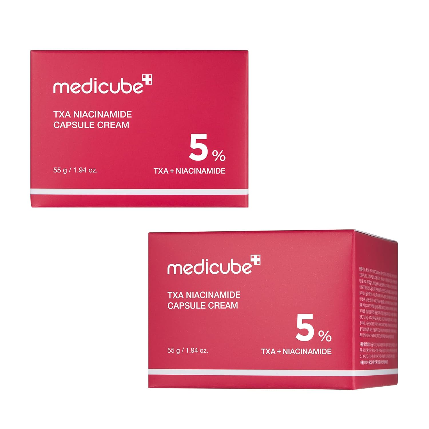 medicube Crema cápsula con TXA + niacinamida | Hidratante de doble...