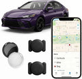 Paquete de 2 rastreadores GPS para vehículos Find My Real Time Trac...