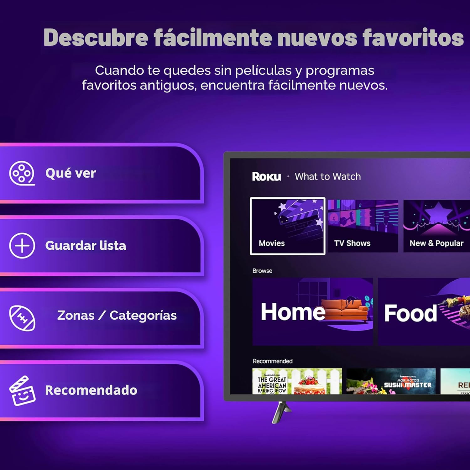 Roku Streaming Stick HD 2025 \u2014 Dispositivo de transmisión HD p...