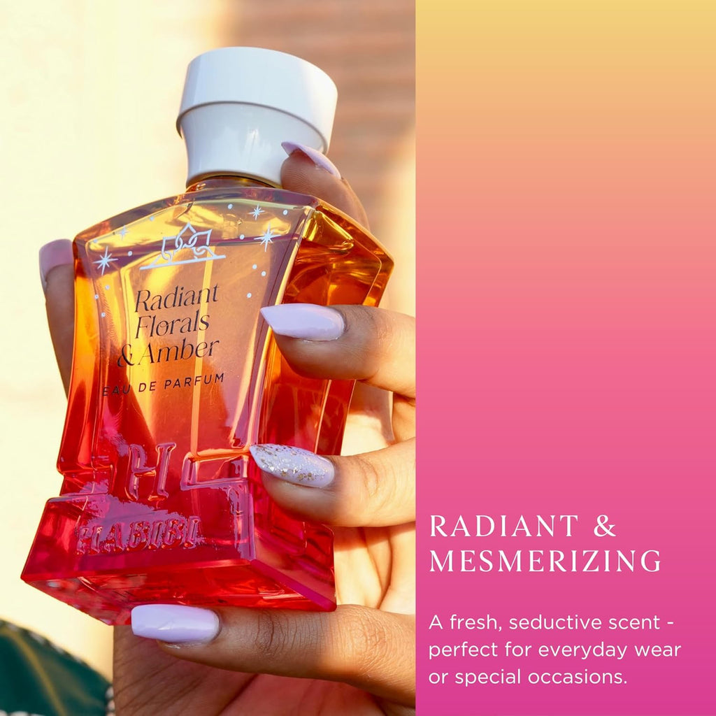 H HABIBI Perfume árabe de flores radiantes y almizcle ámbar para mu...