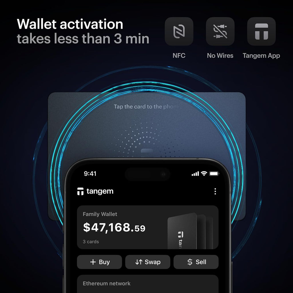 TANGEM Wallet 2.0 Bundle (Paquete de 2) Cartera Ramen (paquete de 3...