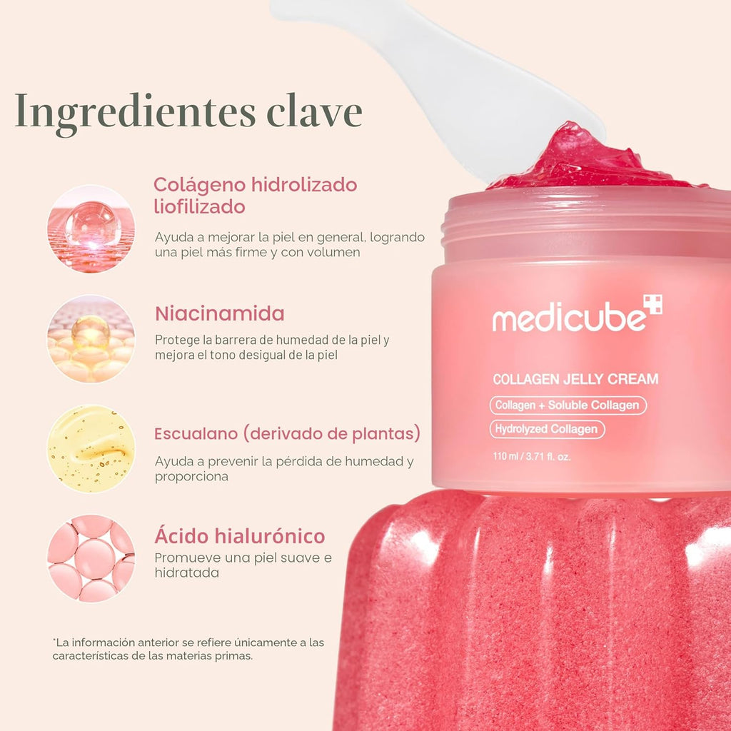 medicube Crema de Gelatina de Colágeno - Niacinamida y Colágeno Hid...