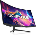 ¡Nuevo! Sceptre - Monitor ultraancho curvado de 34 pulgadas WQHD de...