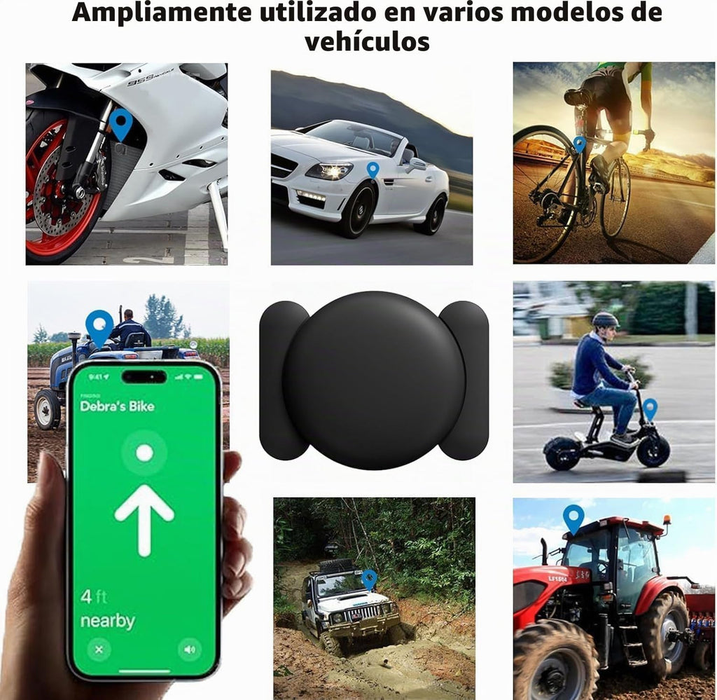 Rastreador GPS de 2 piezas para vehículos sin tarifa mensual, mini...