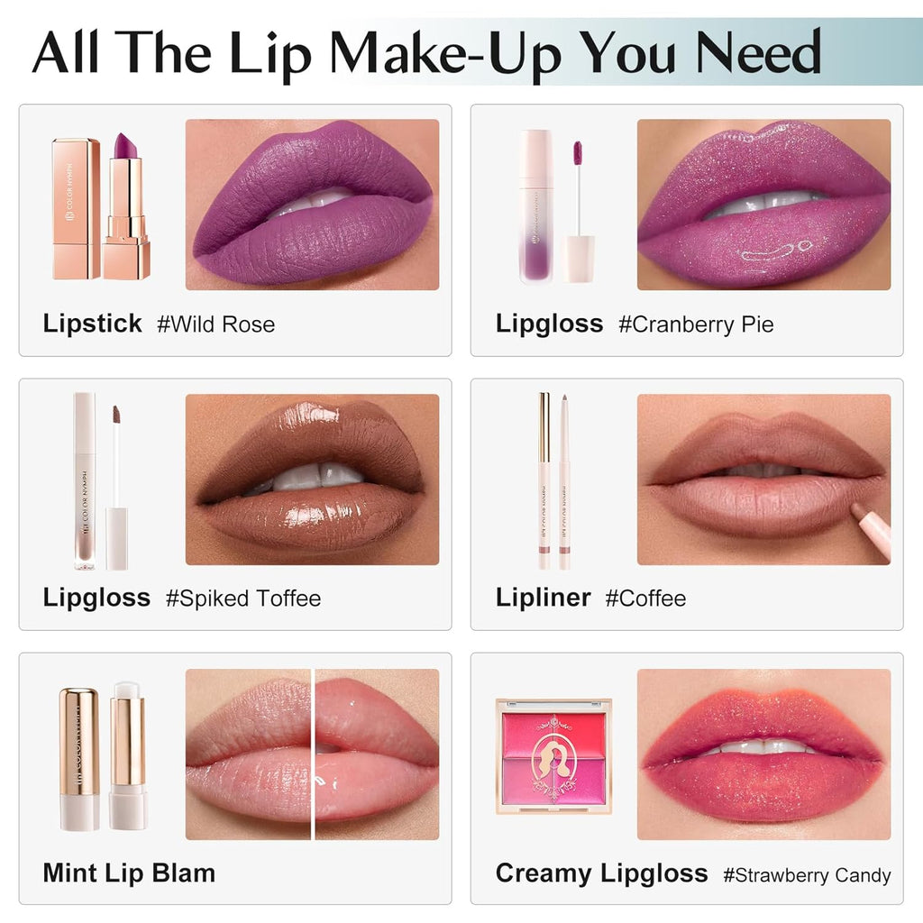 Kit de maquillaje todo en uno para niñas, kit de maquillaje para pr...
