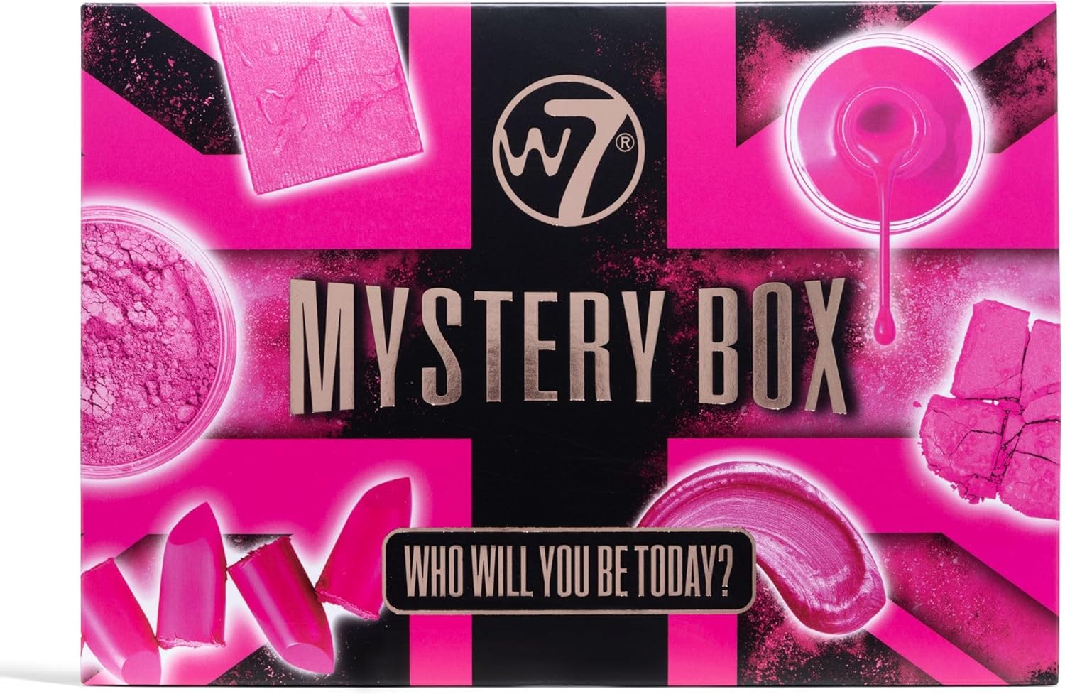 W7 Caja de maquillaje - Caja de regalo surtida de maquillaje y cosm...