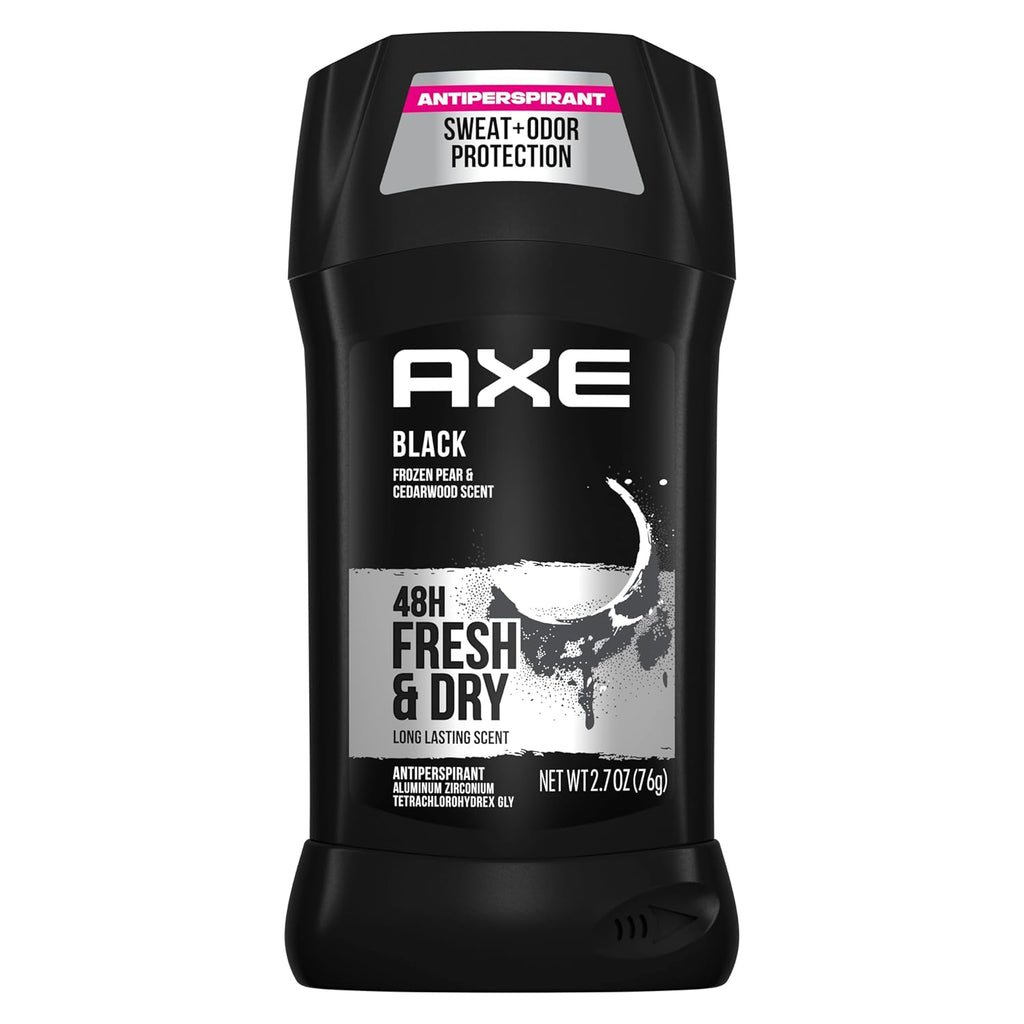 AXE Barra antitranspirante para hombre, paquete de 4, 48 horas de p...