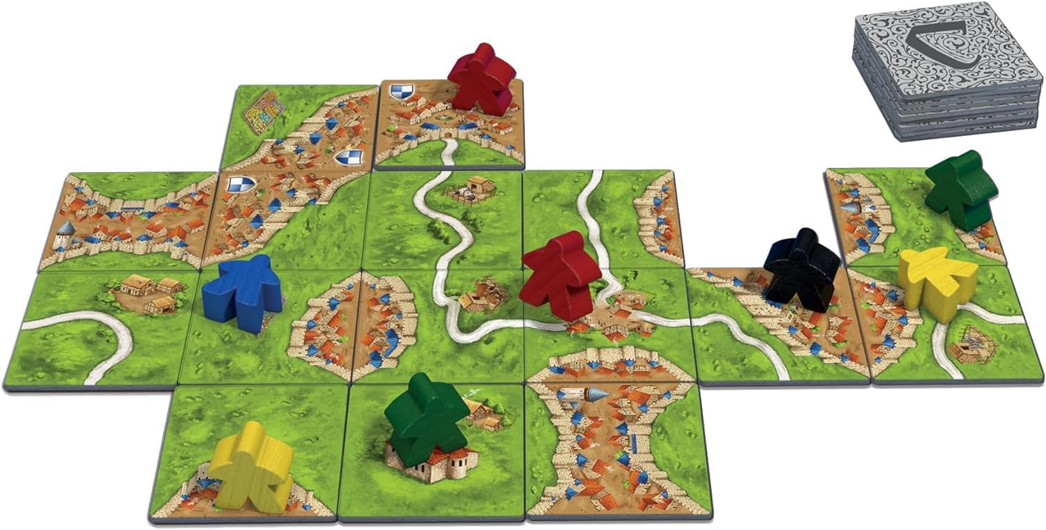 Asmodee Carcassonne Juego de Mesa - Juego Clásico de Estrategia de...