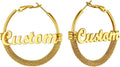 PROSTEEL 12\/16\/24\/32\/40 Pulgadas Aretes de Aro Gruesos para Muj...