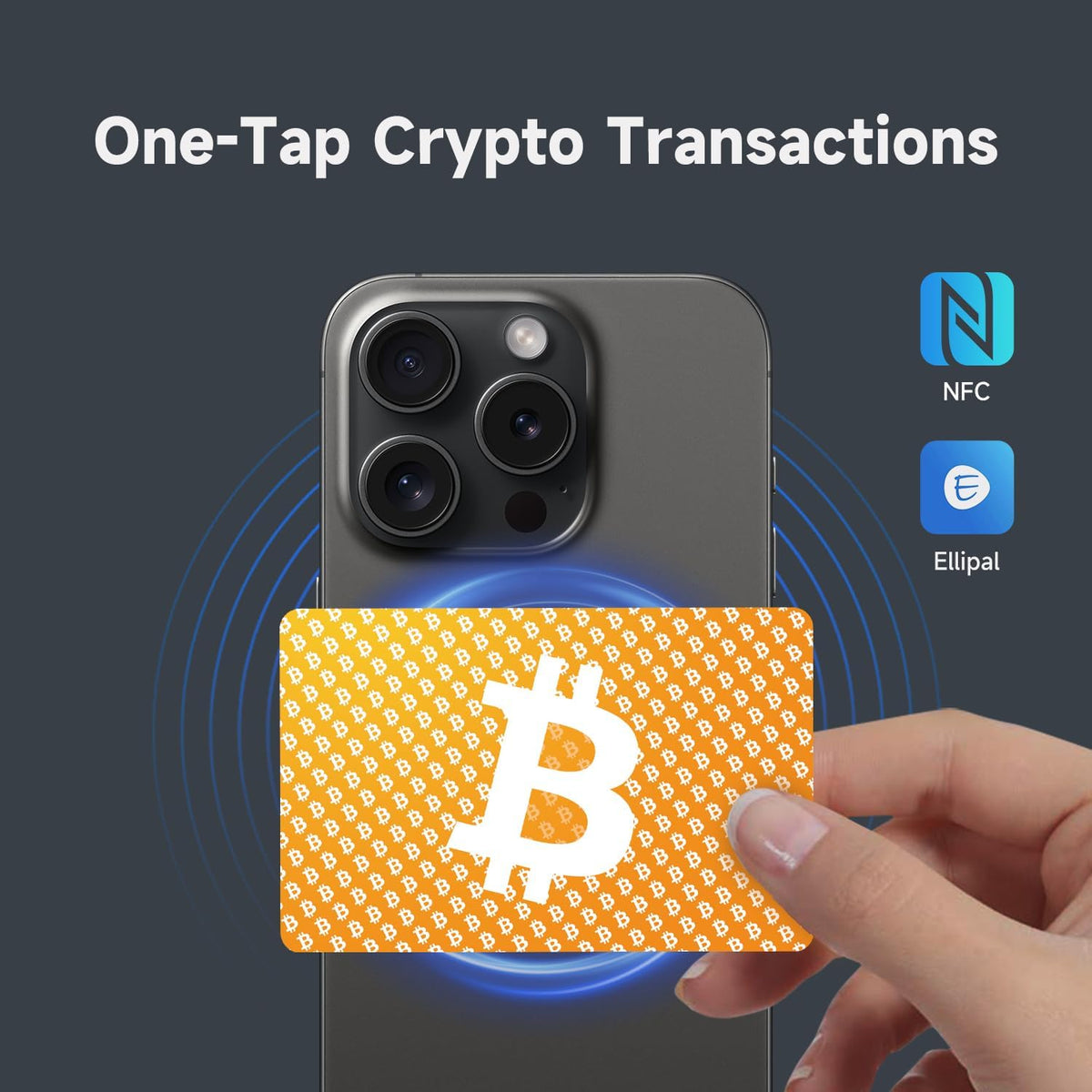 Ellipal X Card Bitcoin Edición Personalizada \u2013 Billetera Crypt...