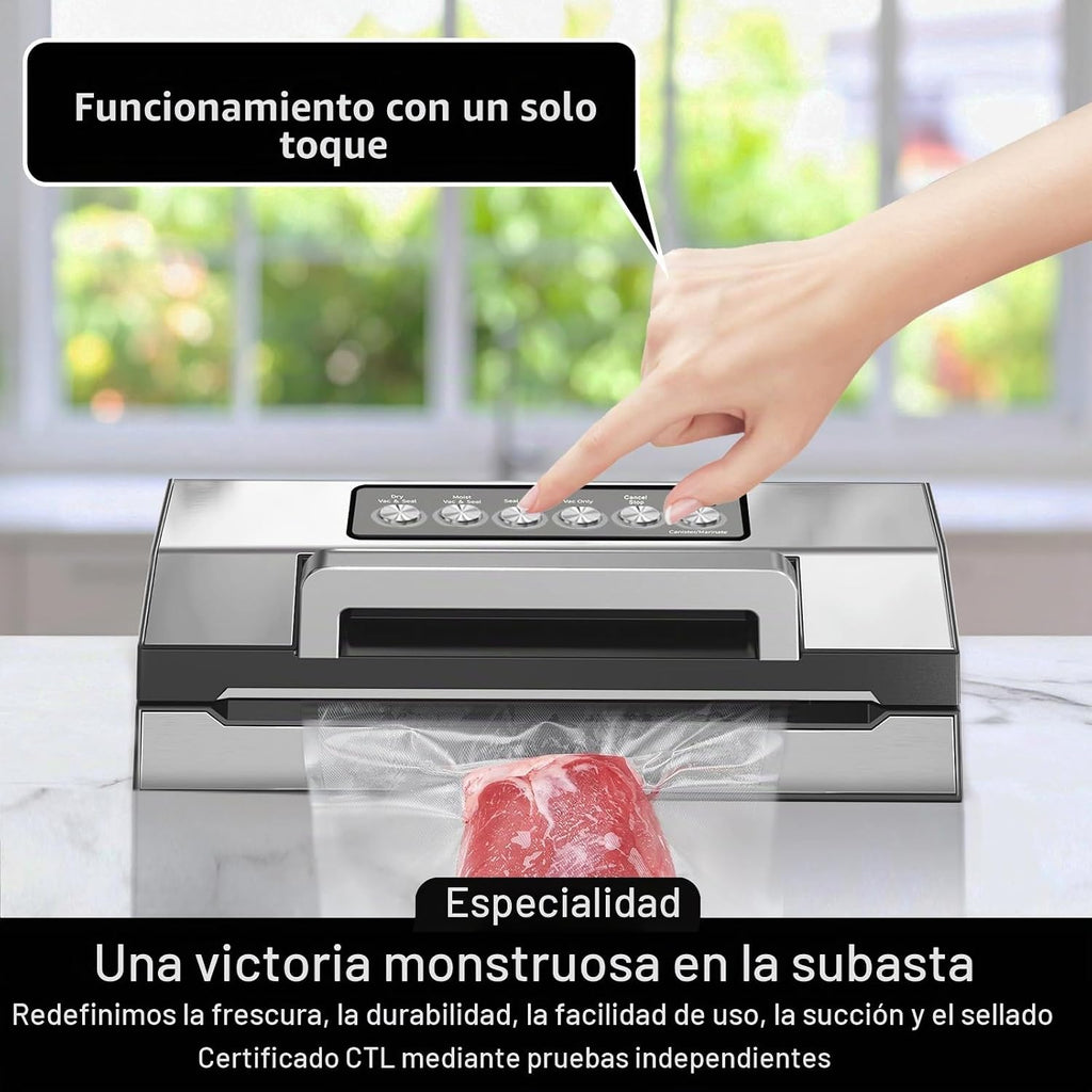 Sellador de precisión al vacío rápido, sellador al vacío automático...