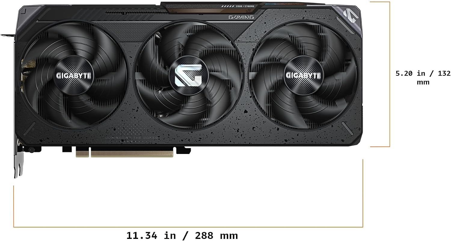 GIGABYTE Radeon RX 9070 XT Gaming OC 16G, tarjeta gráfica, PCIe 5.0...