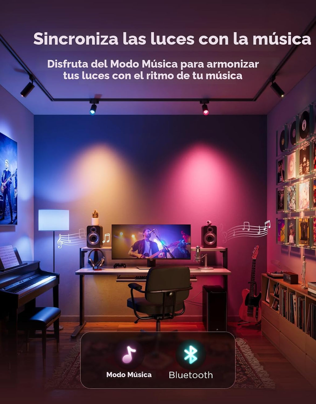 Govee Bombilla LED E12, bombillas inteligentes que funcionan con Ma...