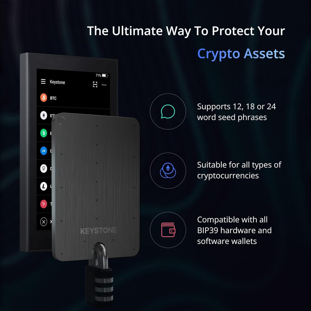 Keystone 3 Pro + Keystone Tablet Plus + Funda Keystone Wallet 2.0