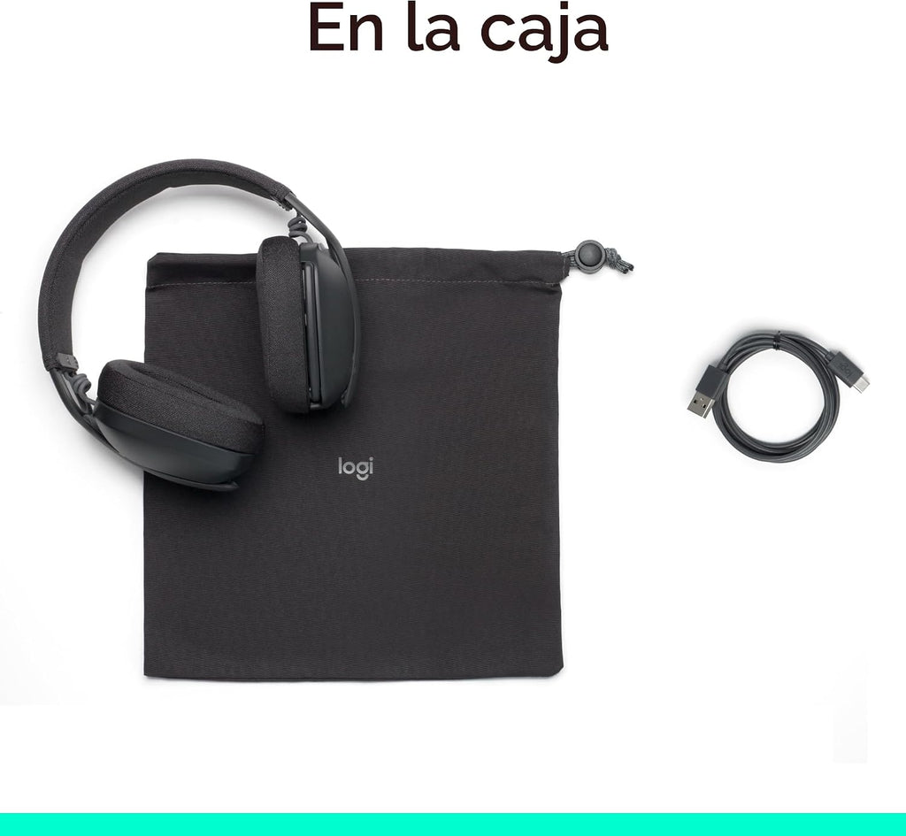 Logitech Zone Vibe 100 - Auriculares inalámbricos ligeros sobre la...