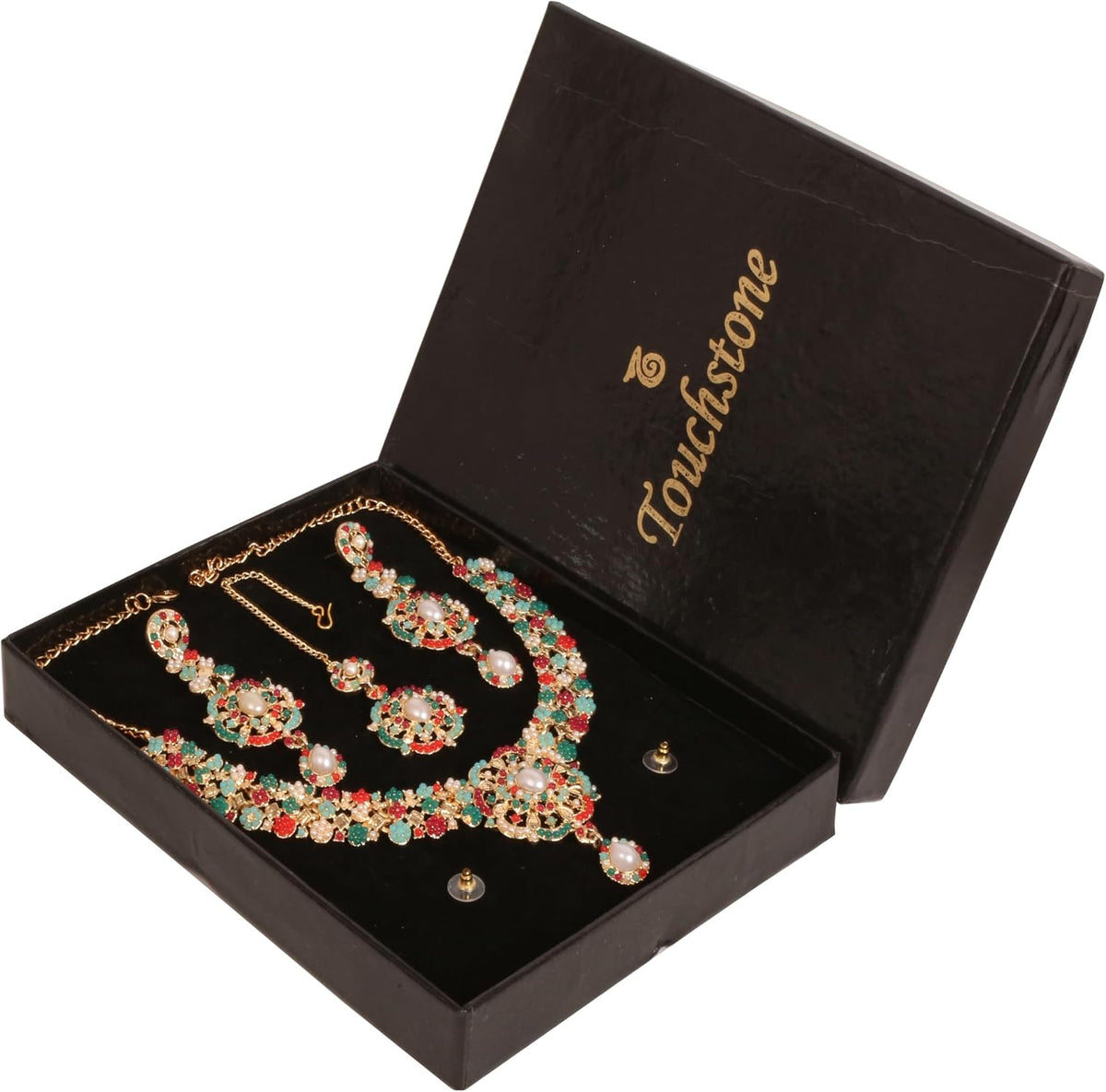 Conjuntos de joyas Touchstone para mujer, joyería india para boda,...