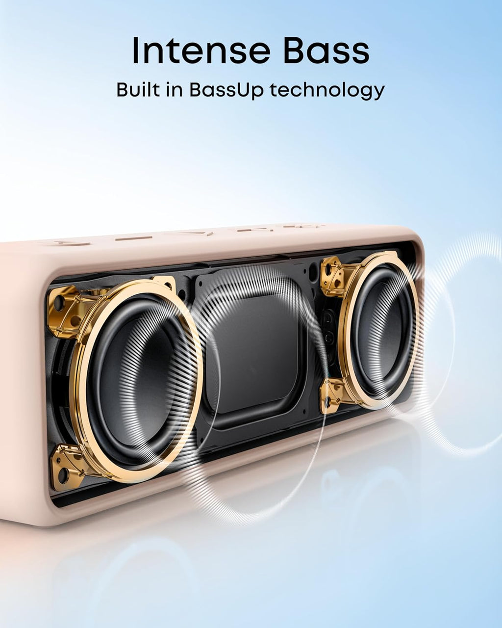 Anker Soundcore 2 Altavoz Bluetooth portátil con sonido estéreo, Bl...