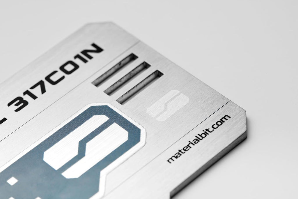 MATERIAL BITCOIN Estándar | La única billetera Bitcoin lista para u...