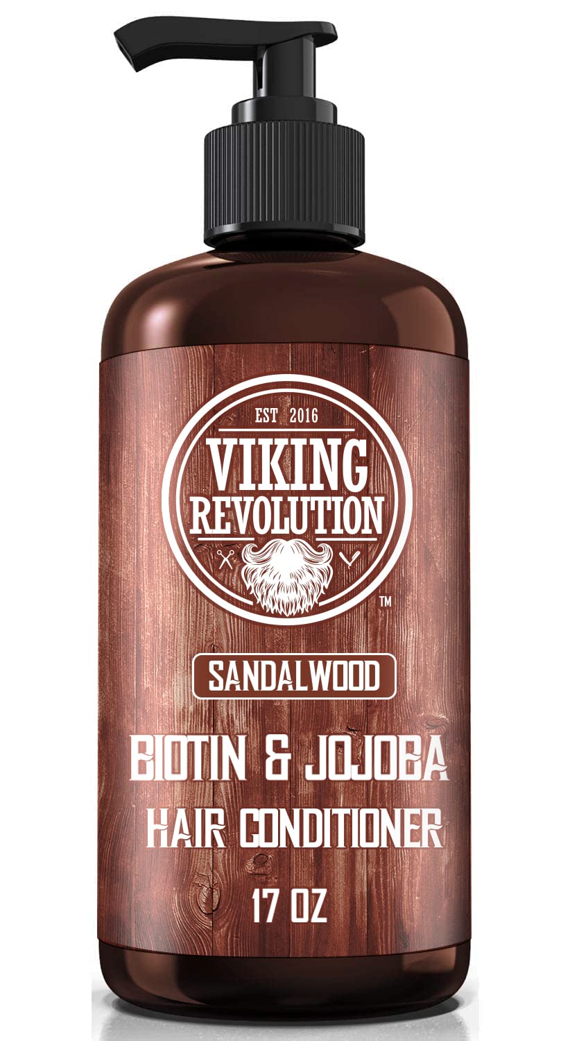 Viking Revolution Set de champú y acondicionador de sándalo con bio...