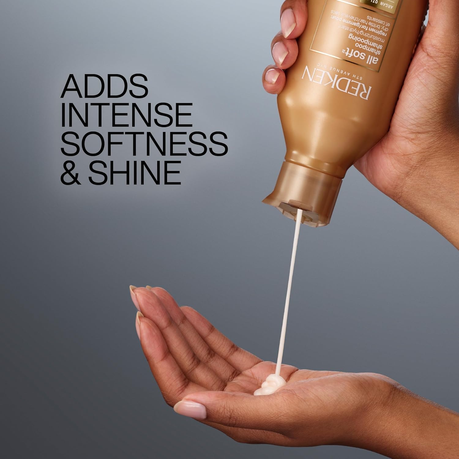 Champú Redken All Soft: hidrata e hidrata el cabello seco, suaviza...