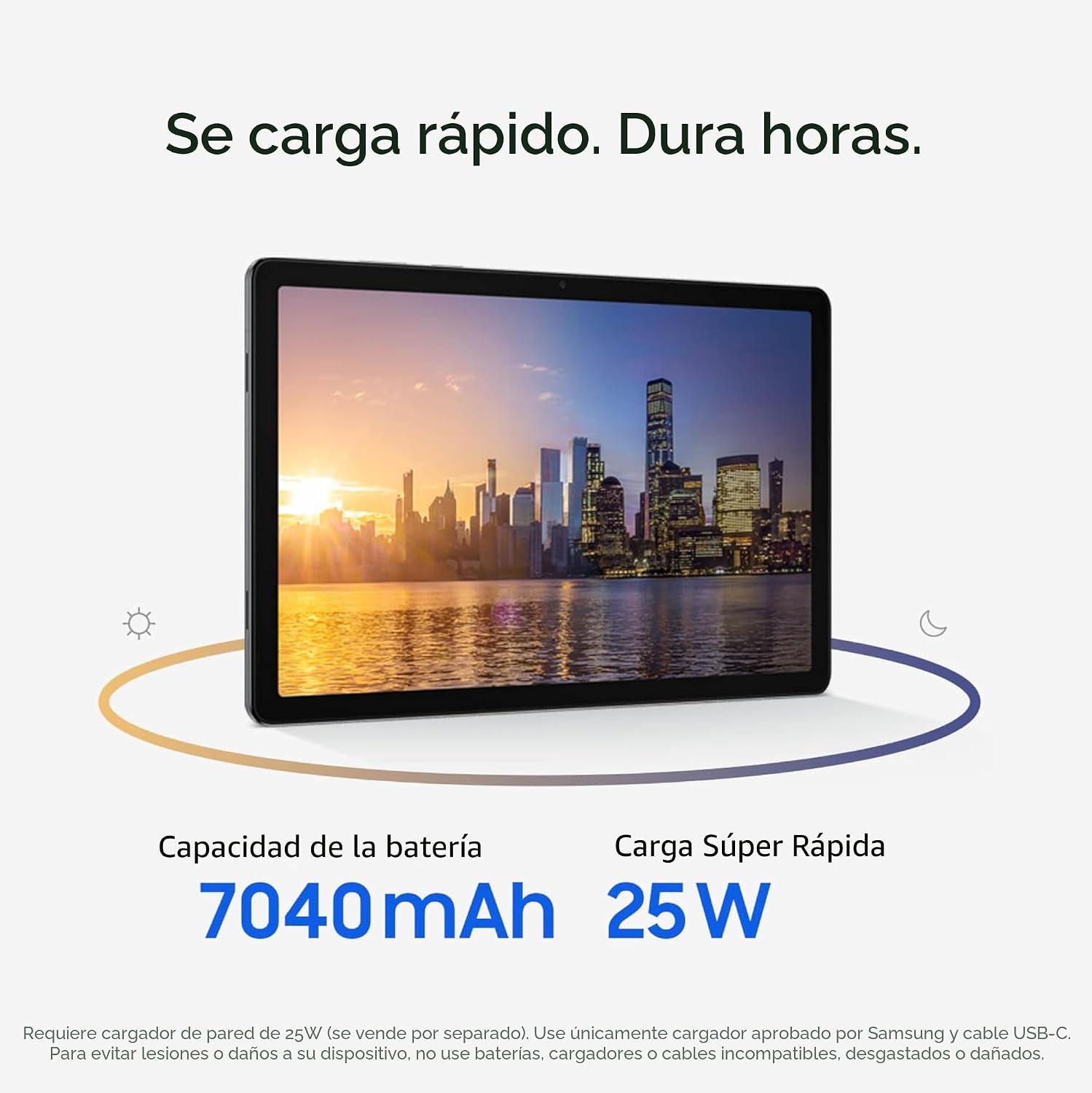 Samsung Galaxy Tab A11+ 8 GB de RAM, 256 GB de almacenamiento, rend...
