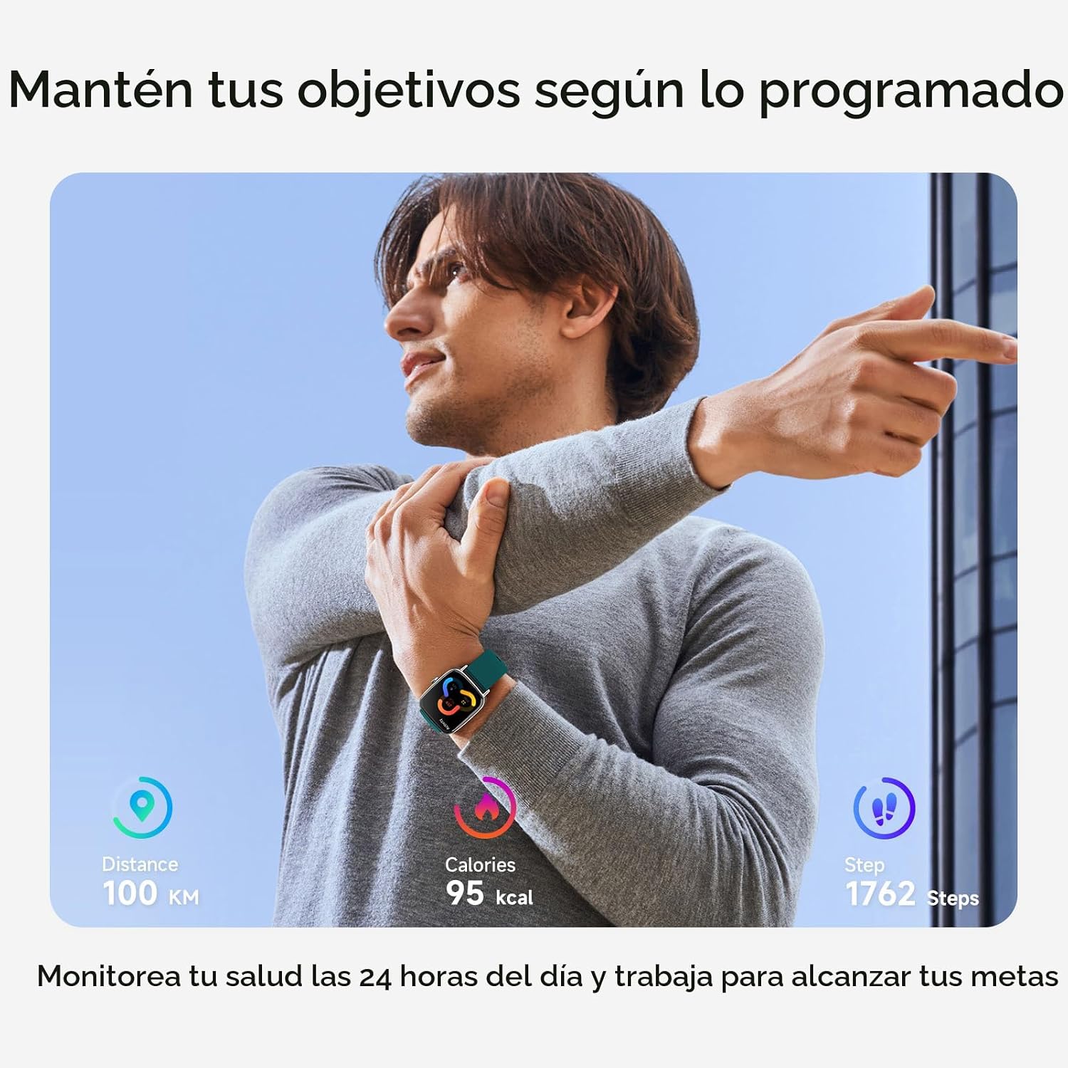 Reloj inteligente para hombres y mujeres, 1.85" HD, reloj intel...