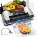 Máquina selladora al vacío de alimentos de 95 kPa, potente sistema...