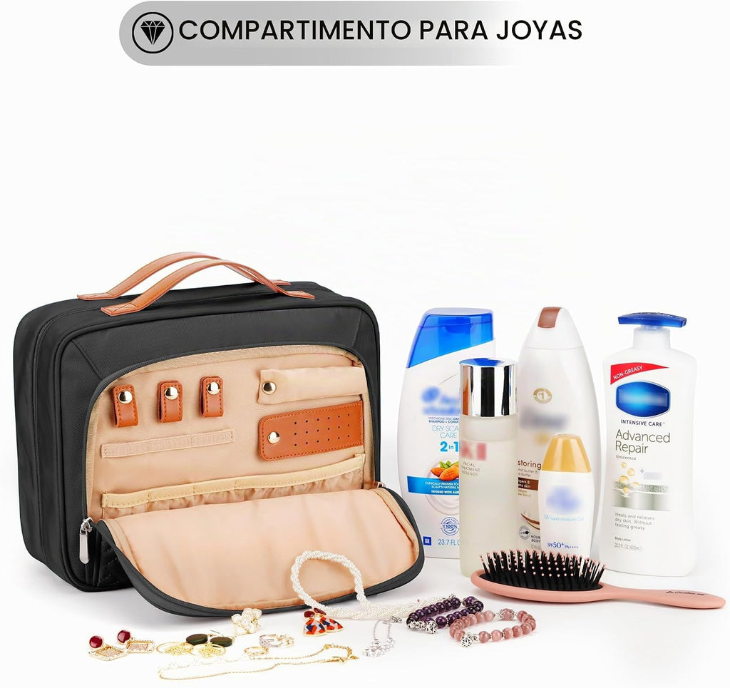 Neceser colgante de viaje para mujeres y hombres, con 8 fundas de s...