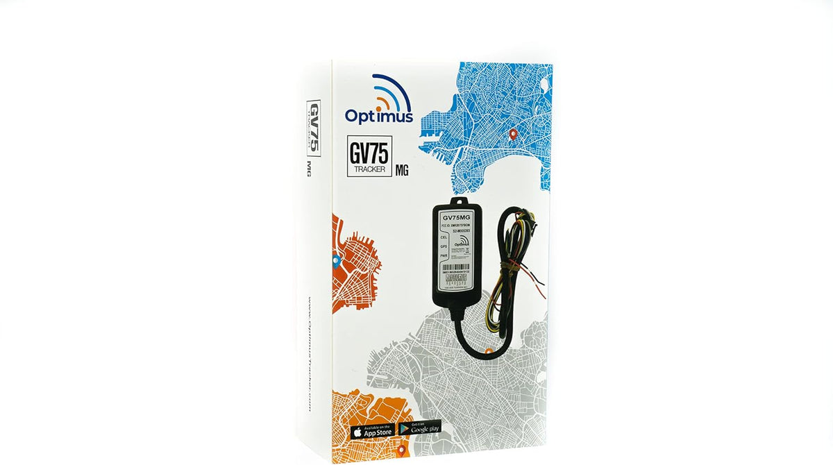 Optimus GV75MG impermeable con cable GPS Tracker para vehículos y a...