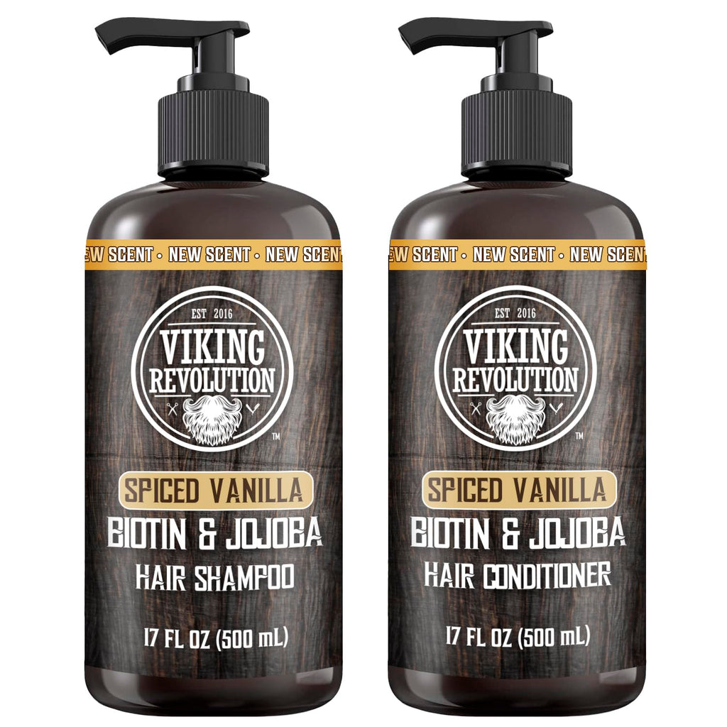 Viking Revolution Spiced Vanilla - Juego de champú y acondicionador...