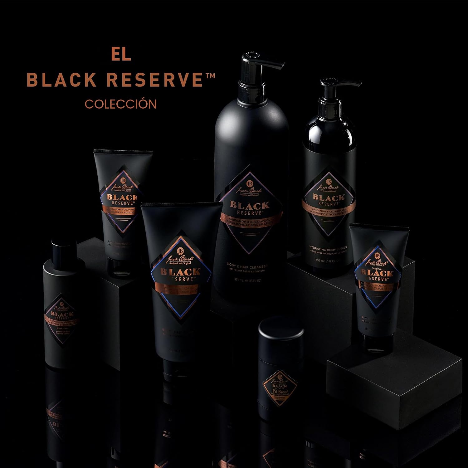 Desodorante y antitranspirante Jack Black Pit Boss para hombres - 2...