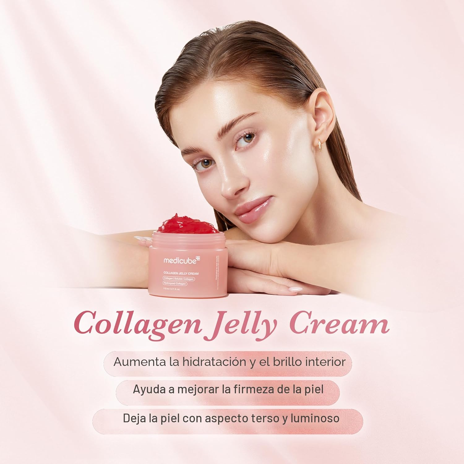 medicube Crema de Gelatina de Colágeno - Niacinamida y Colágeno Hid...