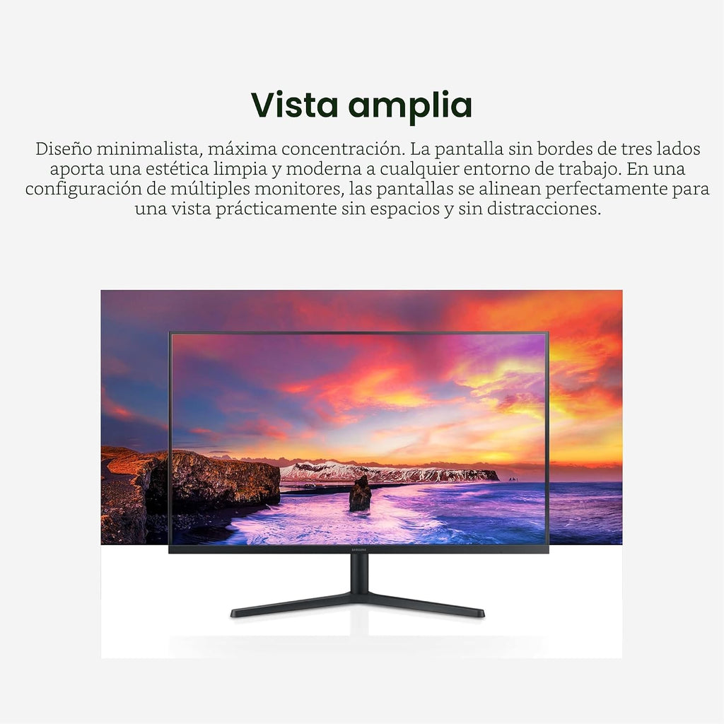 Samsung Monitor de computadora plano de 32 pulgadas, 75Hz, pantalla...