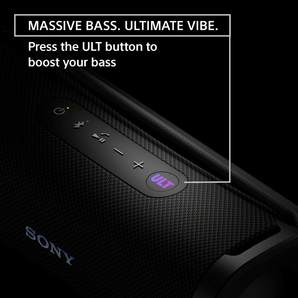 Sony ULT Field 1 - Altavoz Bluetooth portátil impermeable, graves m...