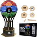 Modelo de trofeo de rompecabezas 3D de la Copa Mundial de la FIFA,...
