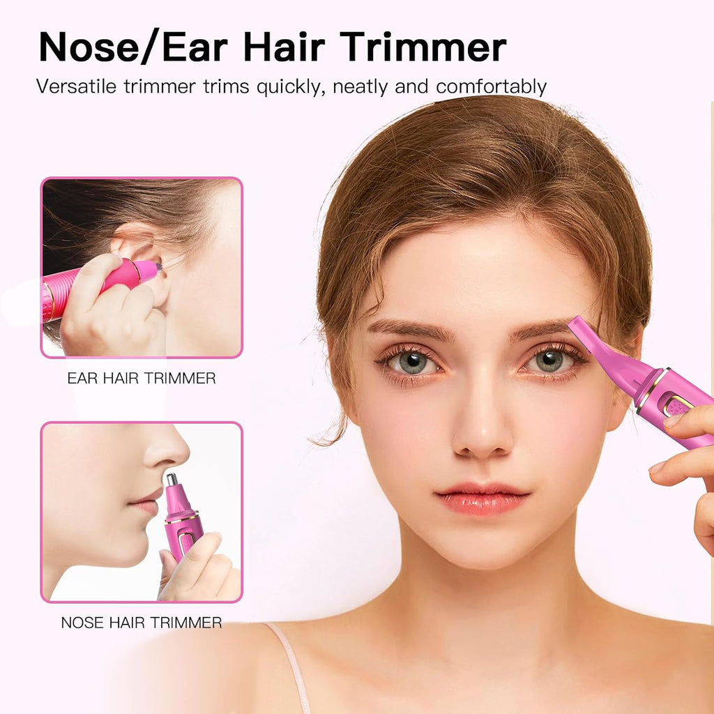 XOOMRSCP Recortadora de pelo de nariz para mujeres y hombres, recor...