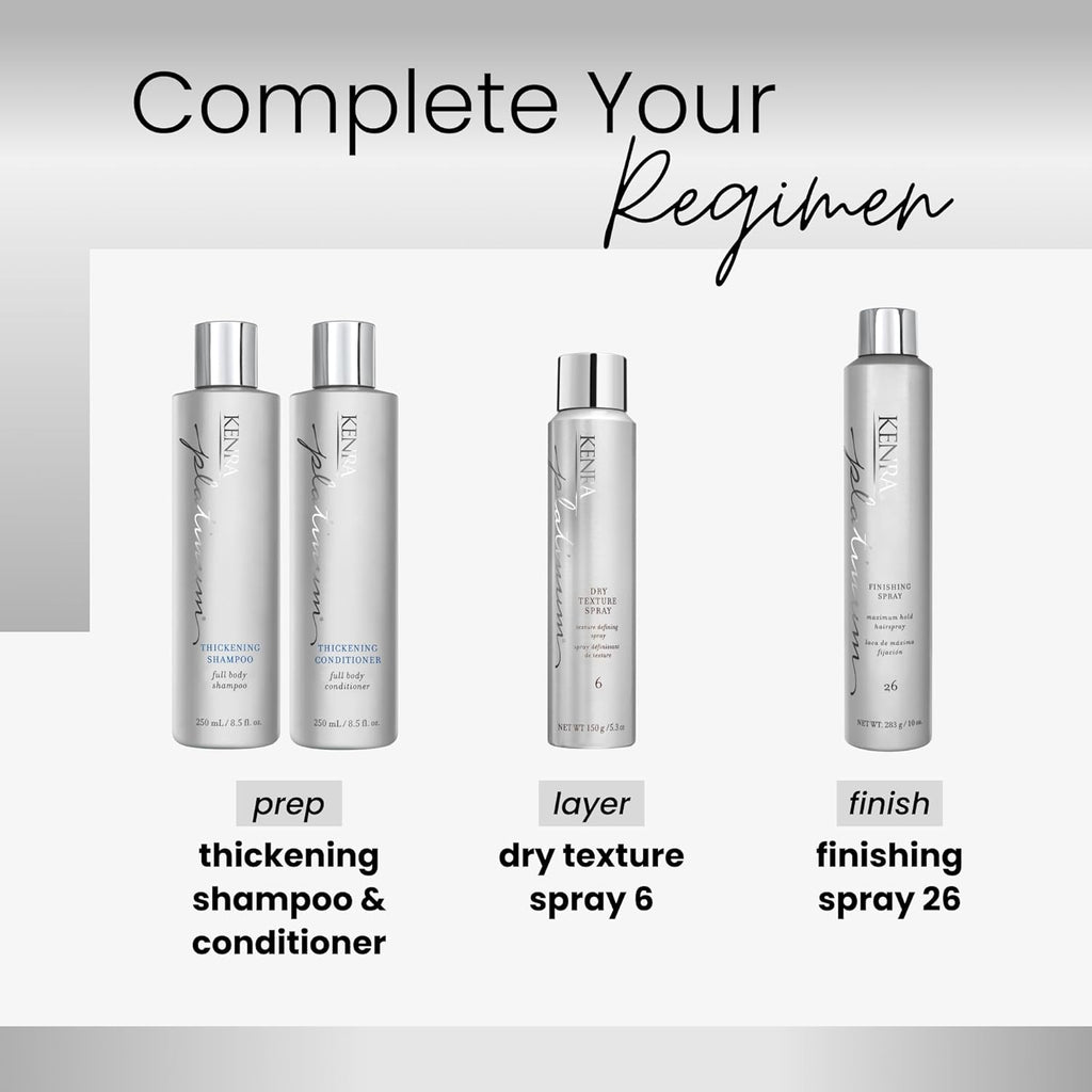Kenra Platinum Spray Textura Seca 6 | Estilizador de definición de...