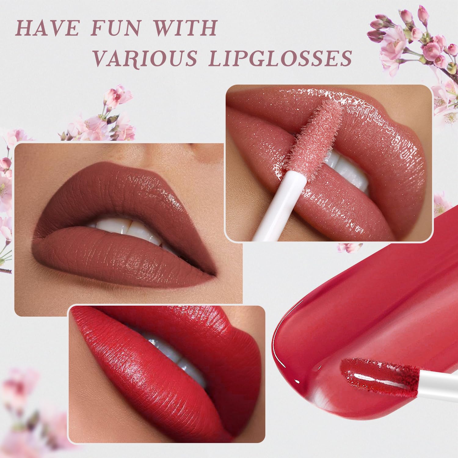 Color Nymph Maquillaje para adolescentes con bolso rosa reutilizabl...