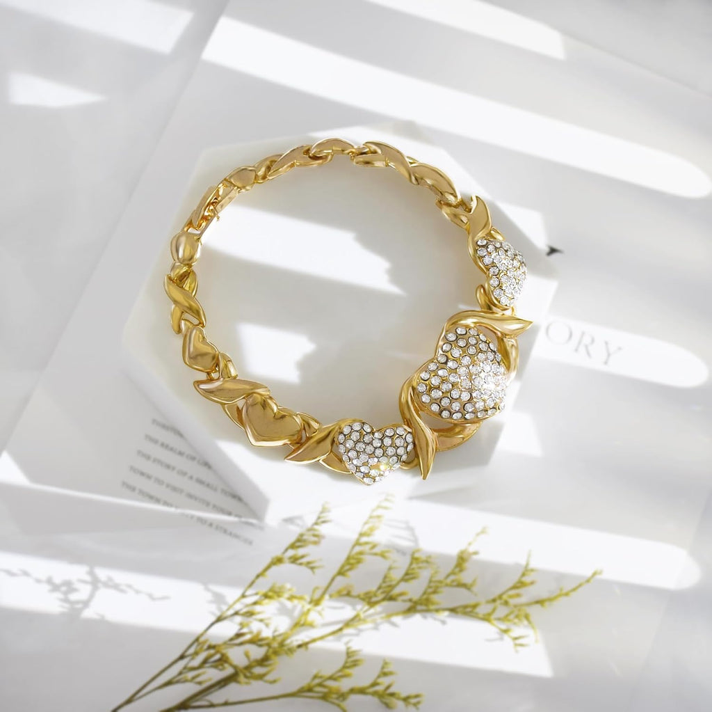 Conjuntos de joyas de oro para mujer, conjuntos de joyas de oro XOX...